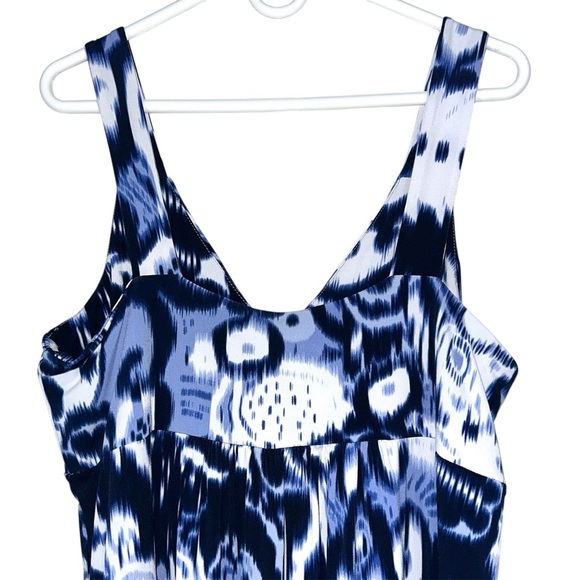 Ruby Rd Abstract Floral Print Maxi Dress - Picture 4 of 7